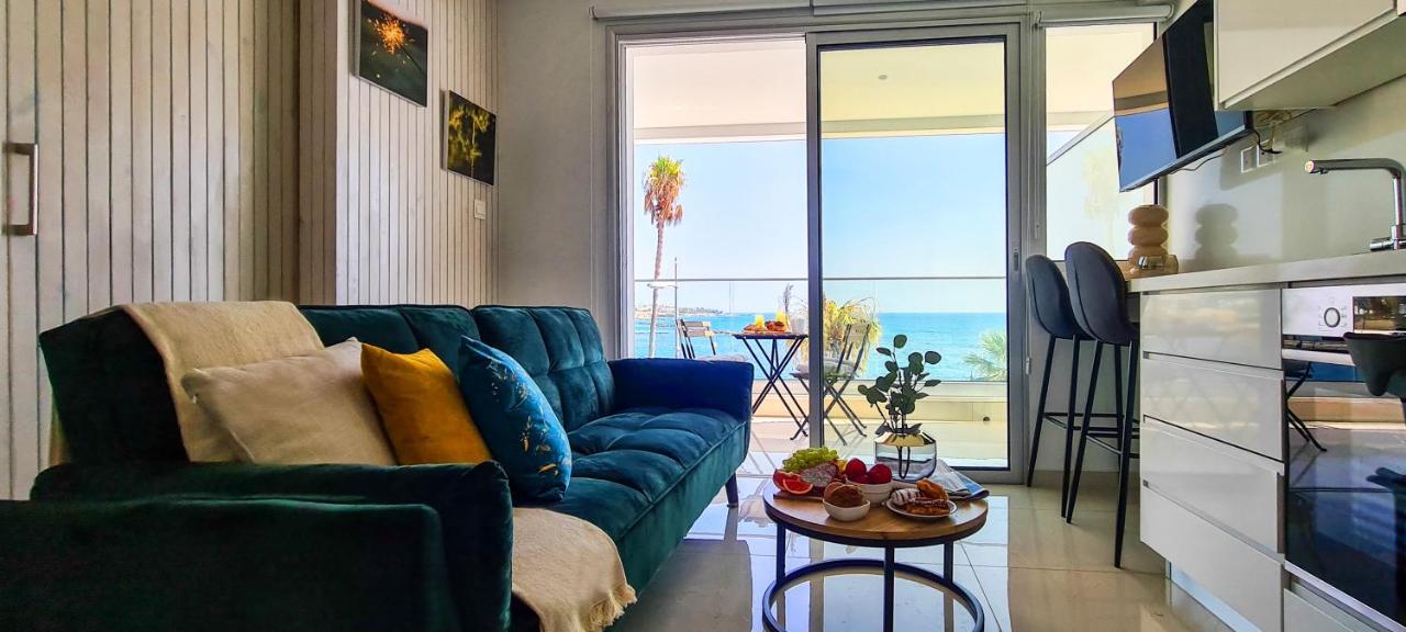 Phaedrus Living: Seaview Emerald Flat Lighthouse 48 Paphos Exteriör bild