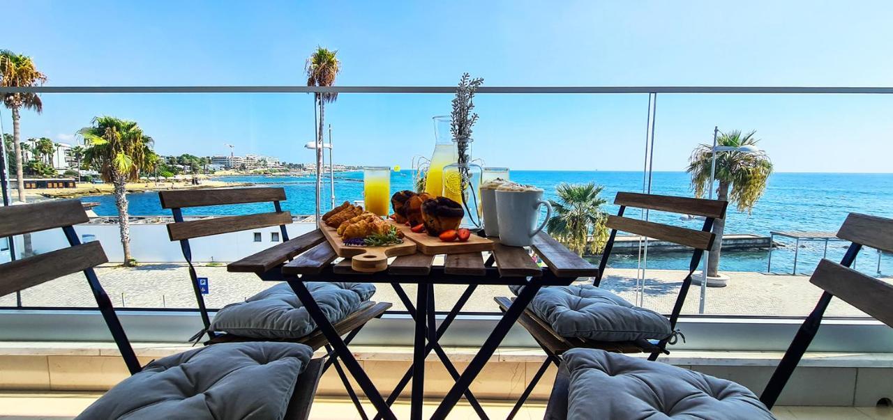 Phaedrus Living: Seaview Emerald Flat Lighthouse 48 Paphos Exteriör bild